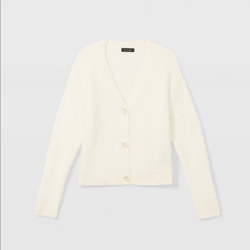 Club Monaco Bouclé Cardigan - Picture 2 of 10
